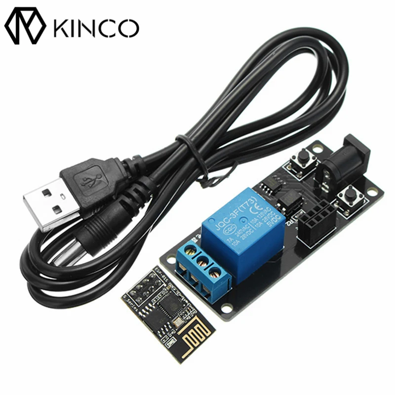 Kinco DC 5 В один канал Wi-Fi модуль реле Умный дом мобильный телефон приложение