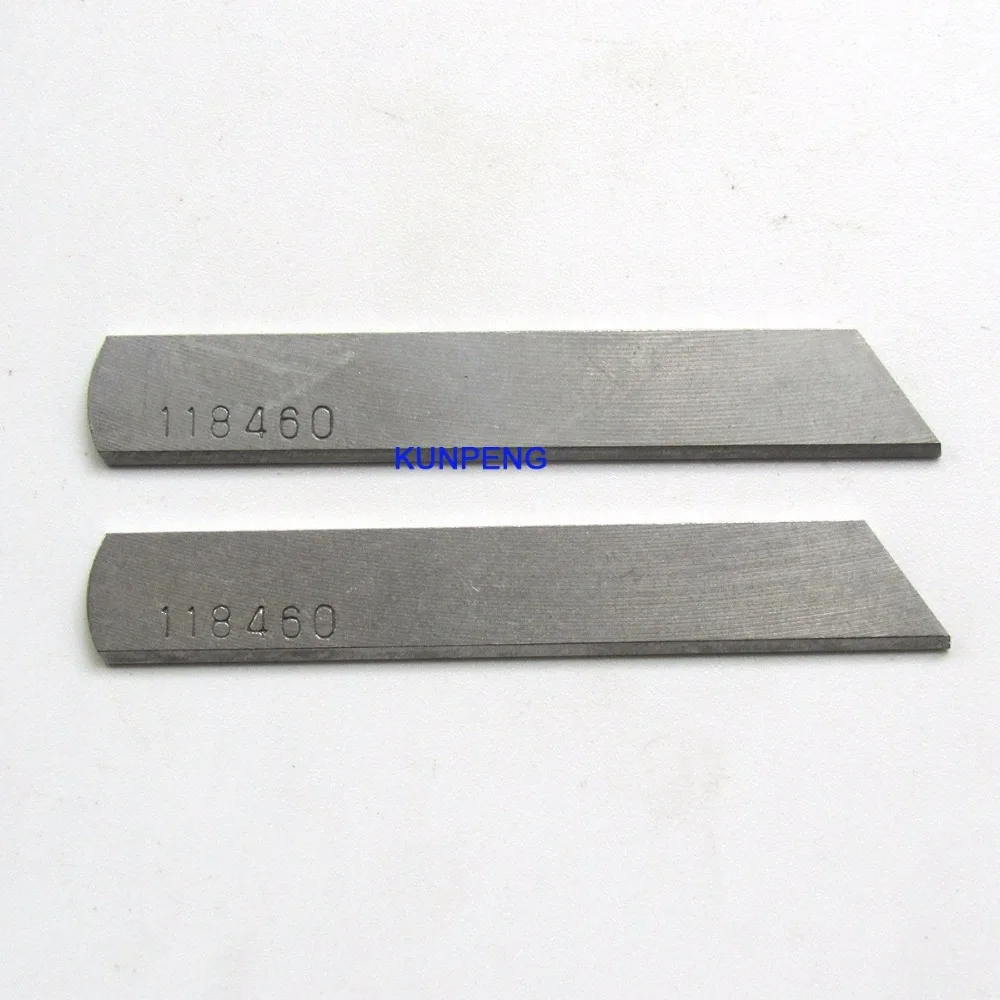 

2PCS #118-46003 LOWER KNIFE FIT FOR JUKI MO-2514 MO-2516 MO-3604 MO-3616 MO-3900