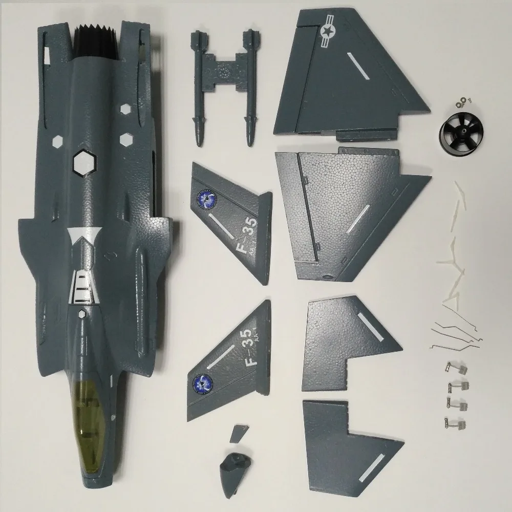 RC EDF реактивный самолет F35 50 мм самолет с дистанционным управлением
