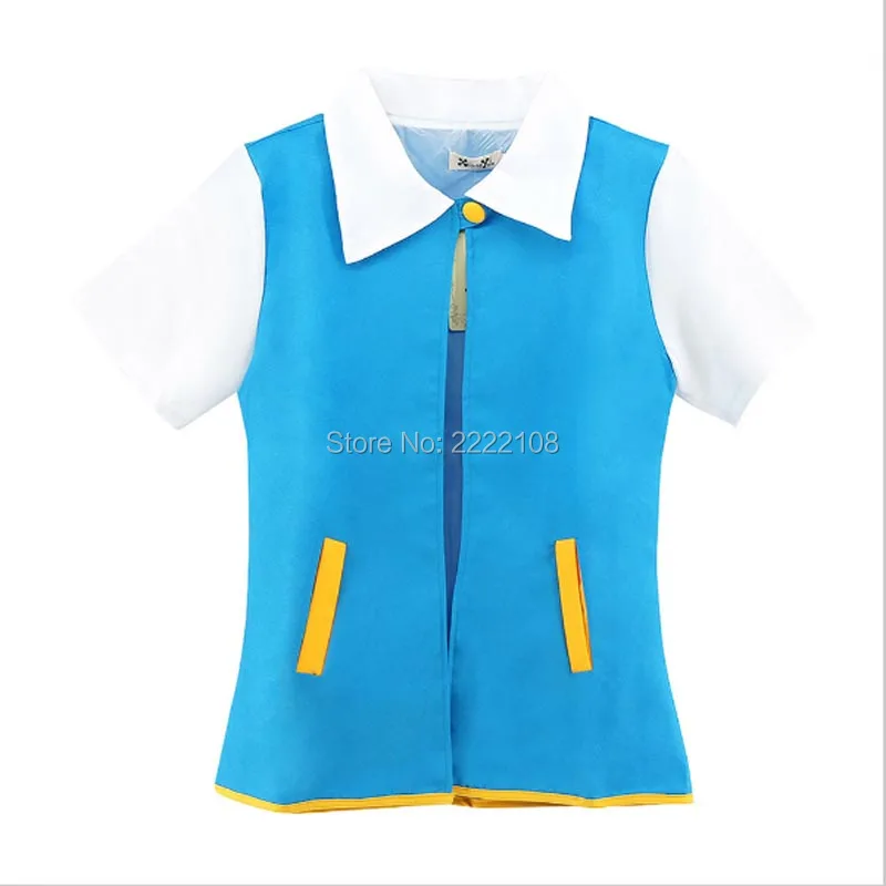 Новинка 2018 костюм для тренировок с покемоном пепельным кетчумом маскарадный