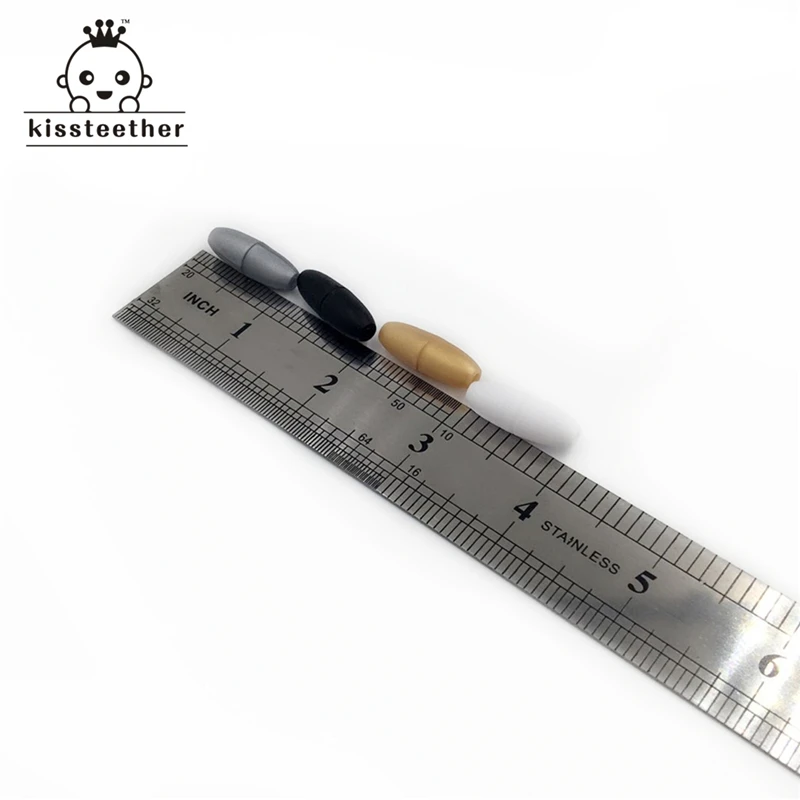100 шт. разноцветные безопасные застежки для прорезывания зубов|teethers for babies|baby