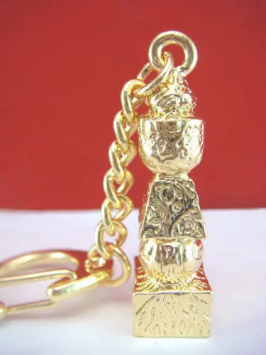 

5 Element Pagoda with Tree of Life Keychain feng shui W1001