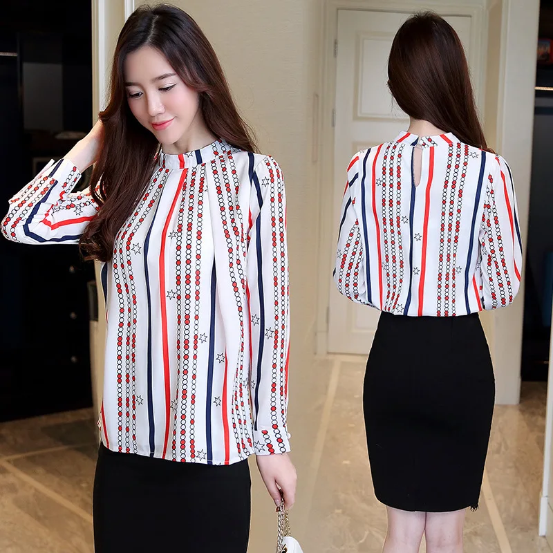 2018 Весенняя новинка моды в Корейском стиле с длинными рукавами большие размеры