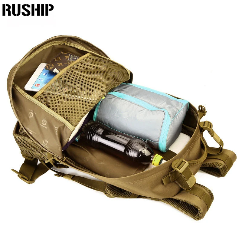 Водонепроницаемый тактический 3D армейский рюкзак военный Многофункциональный