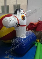 Inflatable air tight pony hophorseinflatable pony hop for competition games YLW-Pony hop