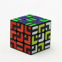 Z Cube 3x3x3 лабиринт Скорость Magic куб головоломка фантазии быстро