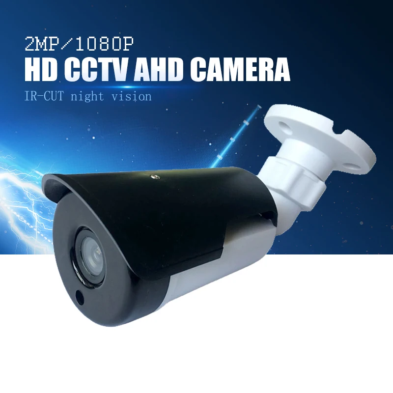 

YiiSPO AHD 720P 1080P bullet Camera 2.0MP 1.0MP analog Camera outdoor waterproof Night Vision 3.6/6mm CCTV security camera AHD