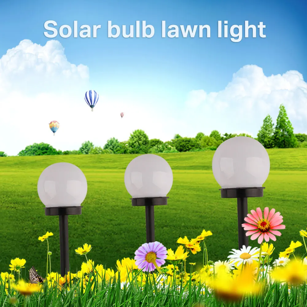 

5PCS Outdoor Solar Light Garden Yard Led Landscape Path Waterproof IP44