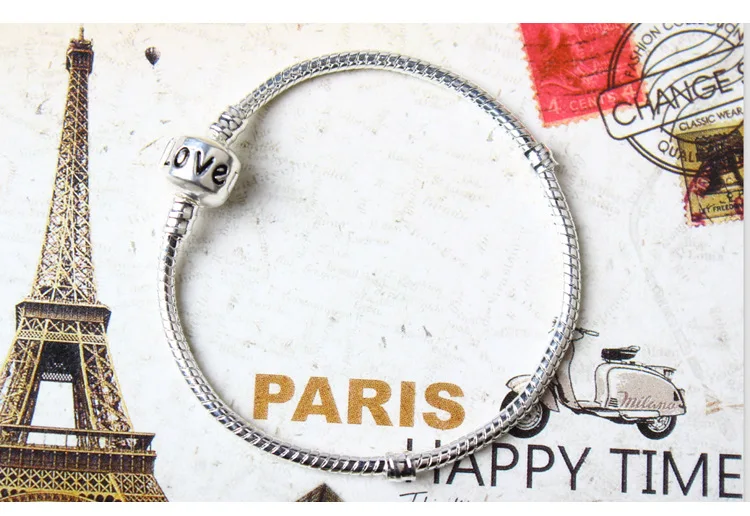 Классические браслеты с надписью сделай сам и застежкой в виде змеи подходящие