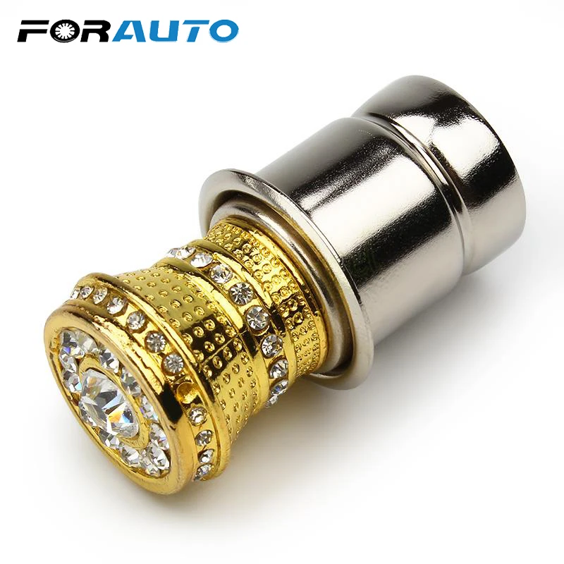 FORAUTO Роскошный Алюминиевый автомобильный прикуриватель с маленькими