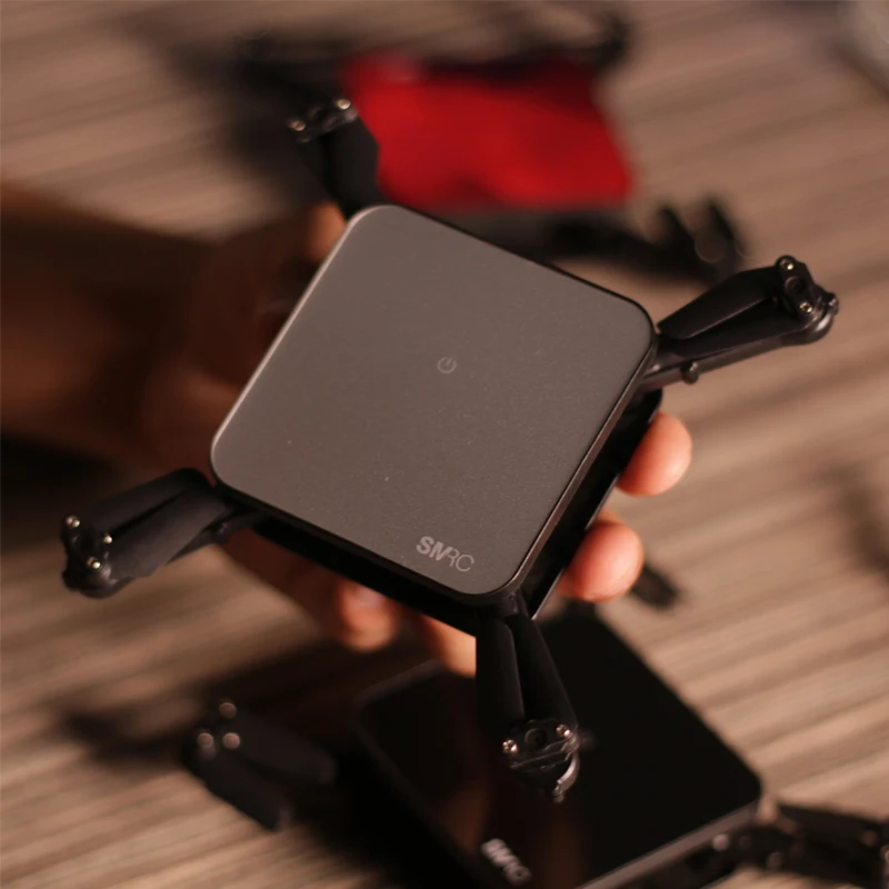 Мини Дрон SMRC S1 RC Вертолет игрушка селфи Квадрокоптер складной с HD камерой Wifi FPV
