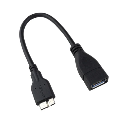 Микро USB 3 0 Тип B папа к Женский адаптер конвертер OTG кабель для Samsung планшета