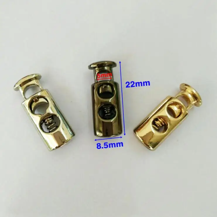 

40pcs/lot fashion oval metal alloy cork switch cord locks lanyard lock Black nickle/Shinny nickle/Light Gold free shipping