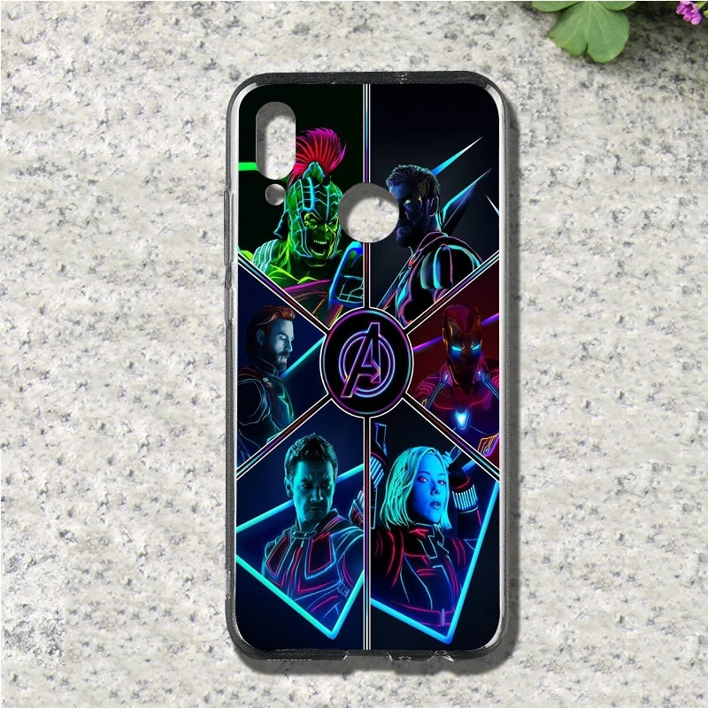 Чудесные Супергерои мягкий TPU мобильный чехол для телефона huawei p smart Honor 4C 5C 6A 6X7X8X9