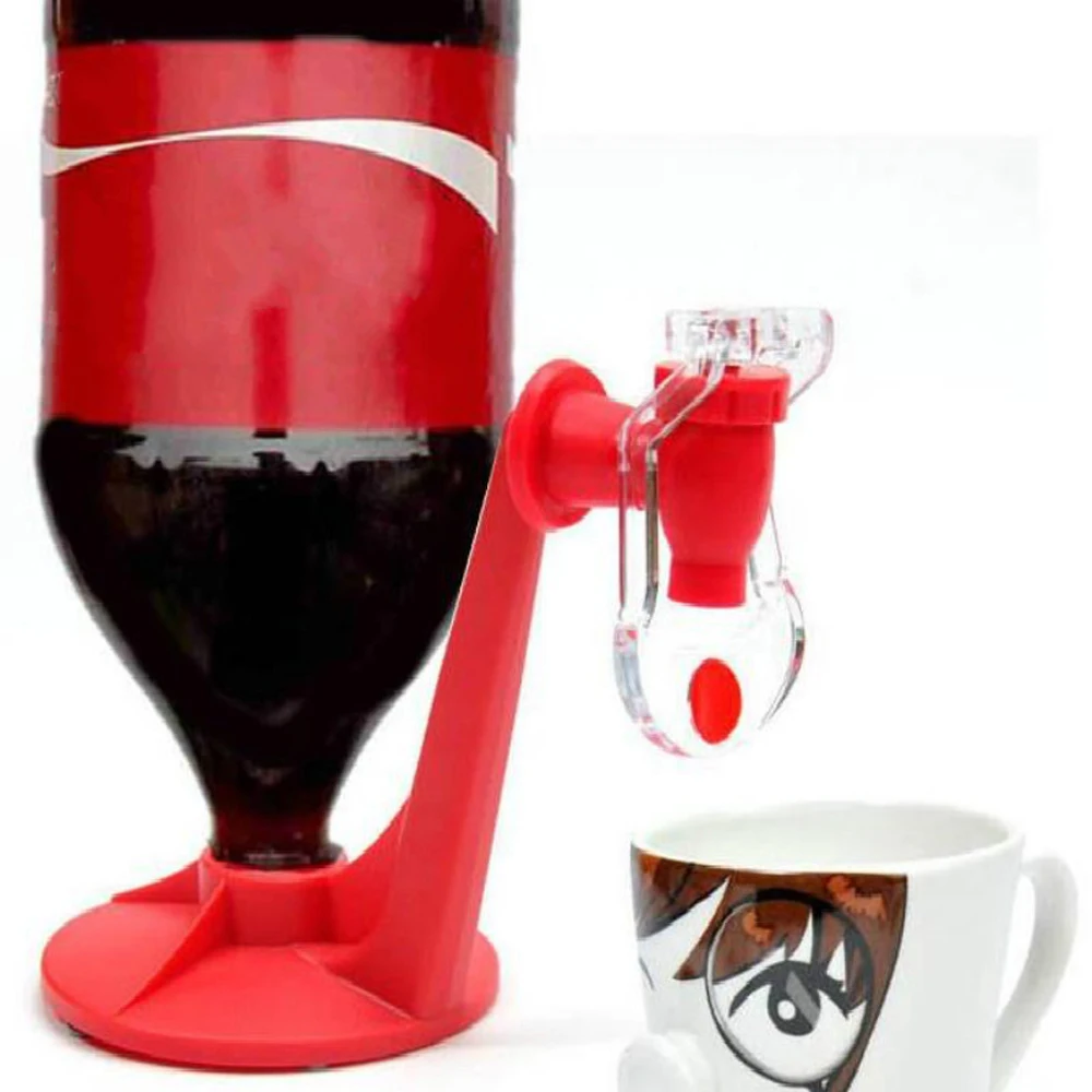 Волшебная вода коснитесь Soda Saver бутылки Кокс Upside Down питьевой вечерние бар Кухня