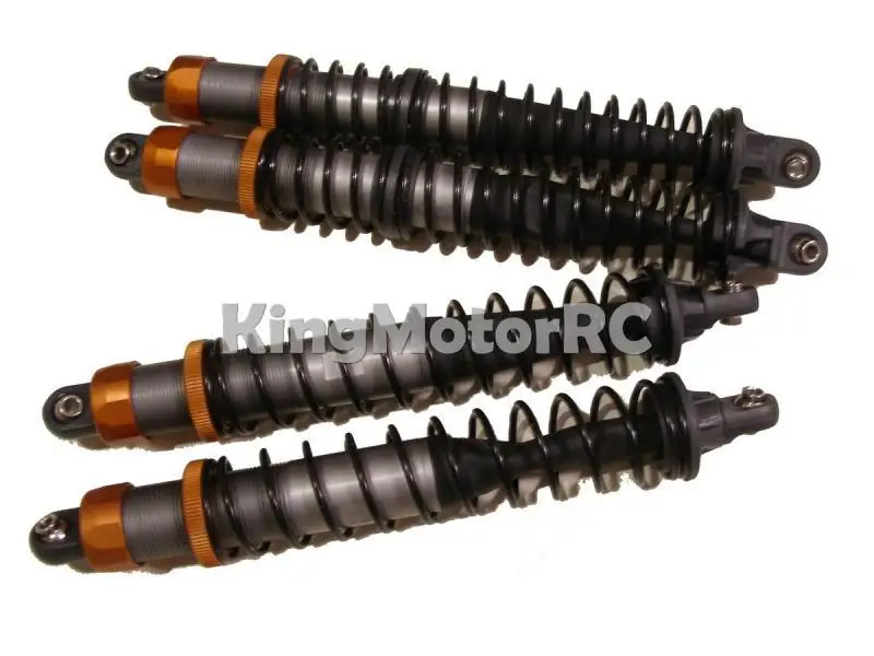 

King Motor VVC 6mm Shocks Set of 4 Fits HPI Baja 5B 5T 2.0 SS Rovan Buggy Truck
