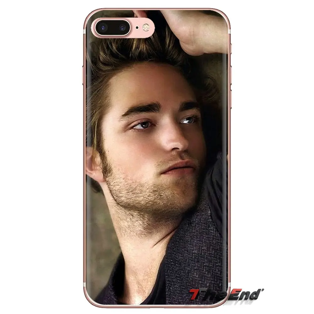 Силиконовый чехол для Sony Xperia Z Z1 Z2 Z3 Z5 compact M2 M4 M5 C4 E3 T3 XA Huawei Mate 7 8 Y3II rotor Pattinson Twilight Vampire