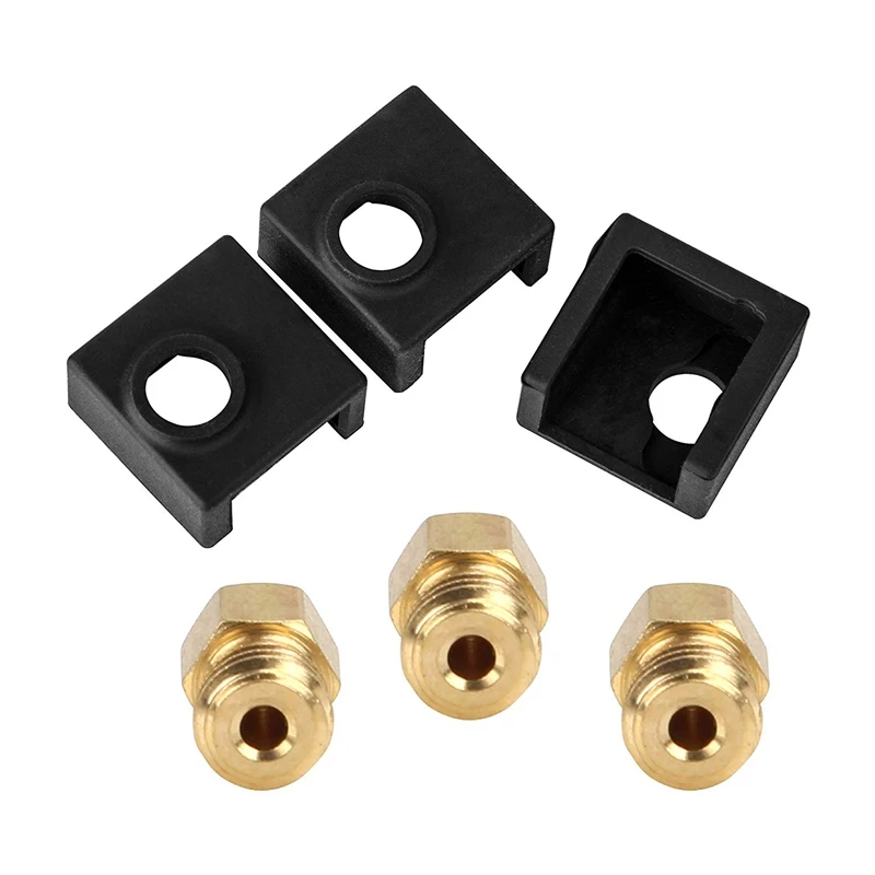 3D принтер нагревательный блок силиконовый чехол Mk7/Mk8/Mk9 Hotend для Ender 3 Pro Cr 10 10S S4 S5 Anet