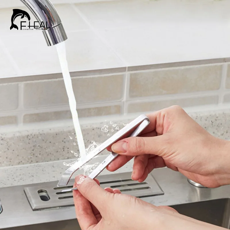 FHEAL 1 шт. щипцы для удаления рыбных костей из нержавеющей стали клещи с зажимом