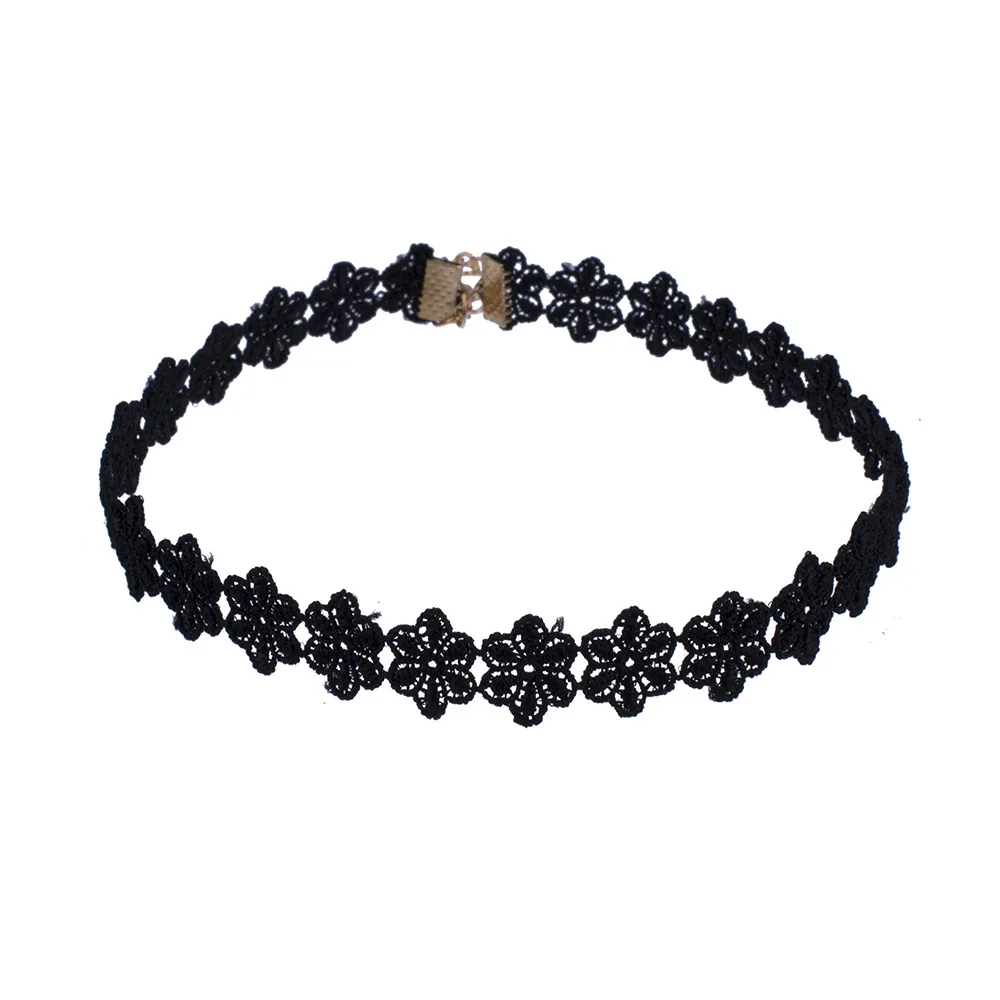 3 шт./компл. женское ожерелье с очаровательным узором Кружевное колье модная