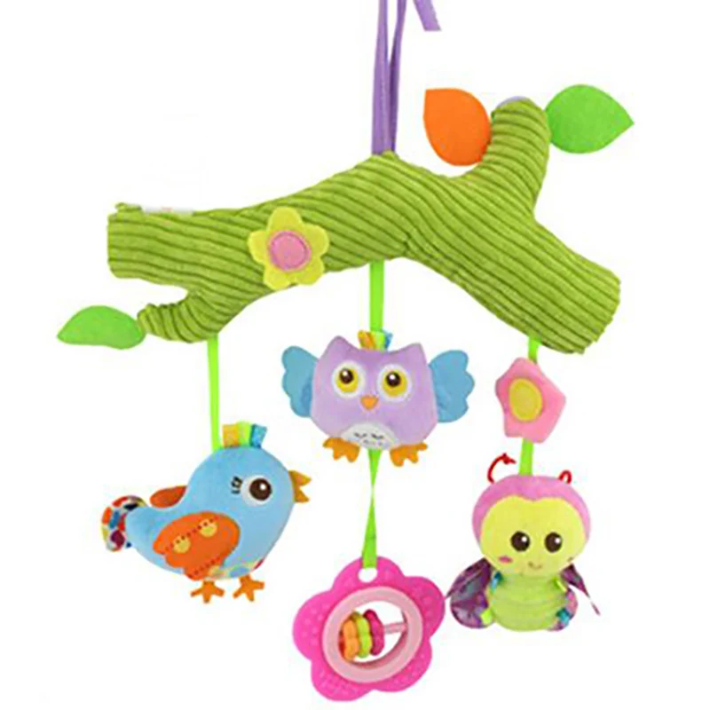 Новые детские игрушки для коляски кукла животное подвесные Прорезыватели