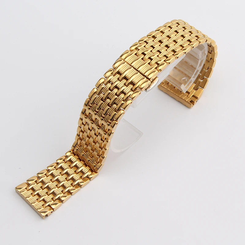 Ремешок из нержавеющей стали для наручных часов металлический браслет цвета