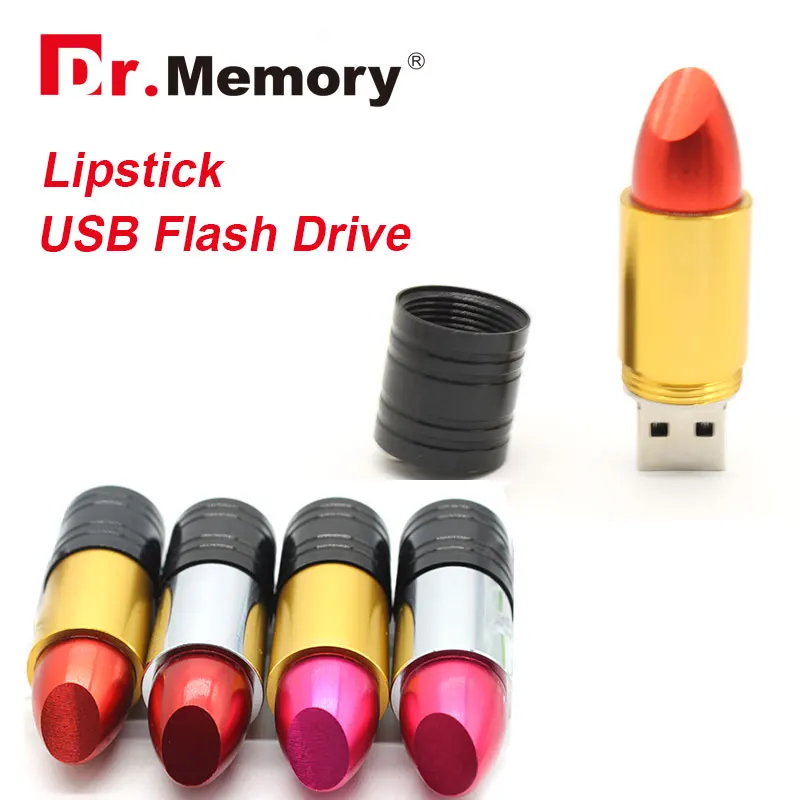 32 ГБ USB флэш мини помада металлическая ручка 16 ГБ 8 ГБ 4 ГБ карта памяти супер крошечный USB2.0 ударопрочный U диск USB флешка