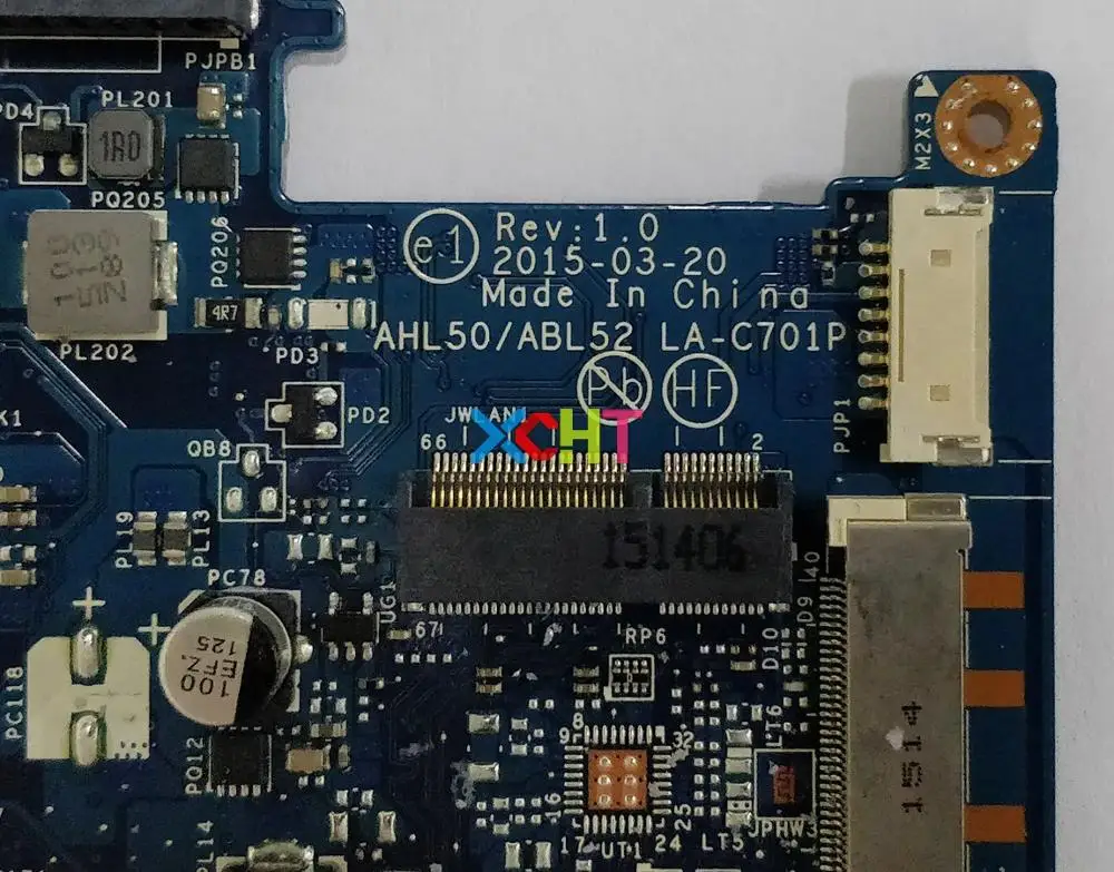 Для HP 15-AC серии 15T-AC000 815239-001 815239-501 815239-601 i3-4005U LA-C701P ноутбук материнская плата