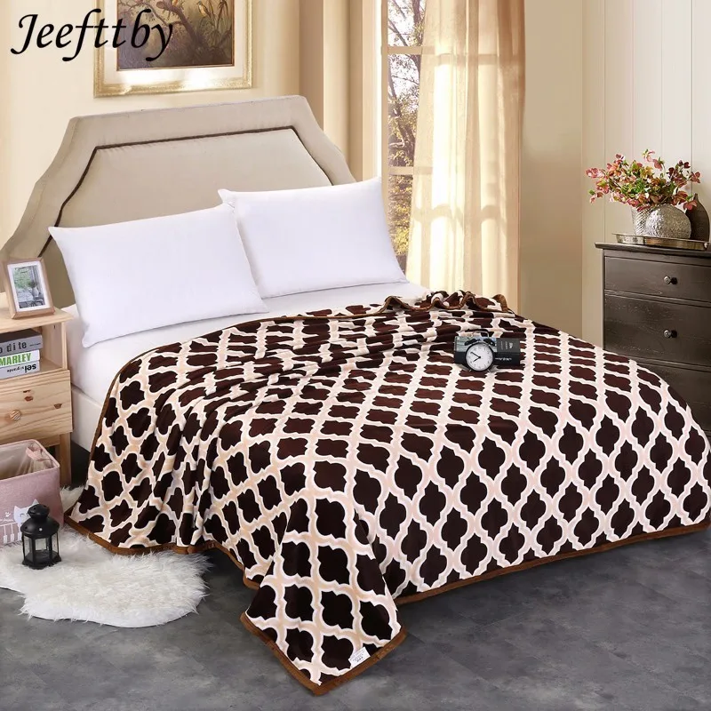 Новинка 2018 имитация бархата Норковое одеяло для взрослых мягкое плюшевое