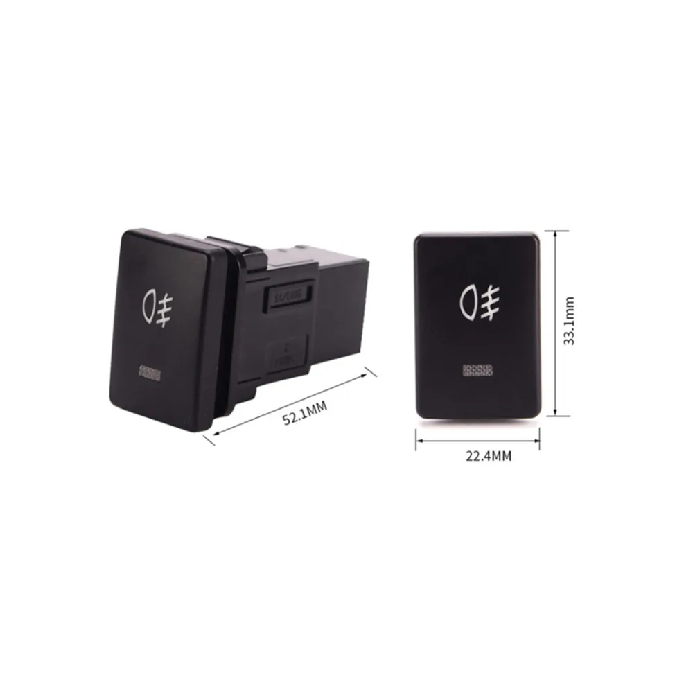 Черный цвет новый переключатель рекордера вождения с 150 мм кабелем ABS 12 В для