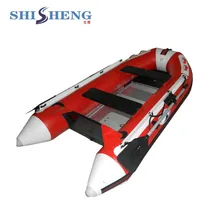 Aluminum Floor New Fishing Rigid Inflatable Boat with High Performance