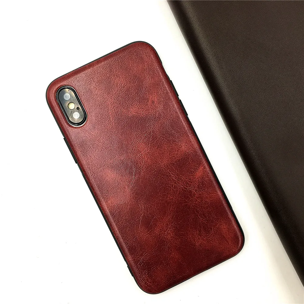 Luxury Case For iPhone XS Max X Cover Business Coque Soft TPU Phone Cases 7 6 6s 8 Plus |