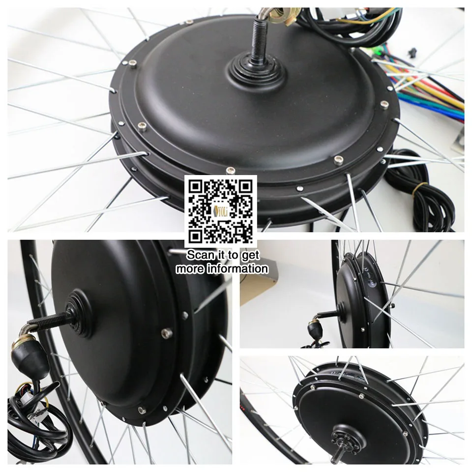 Упитанный электровелик 48V 1500W комплект для переоборудования электрического велосипеда заднего колеса мотор без батареи велосипед комплектующие для самостоятельной сборки