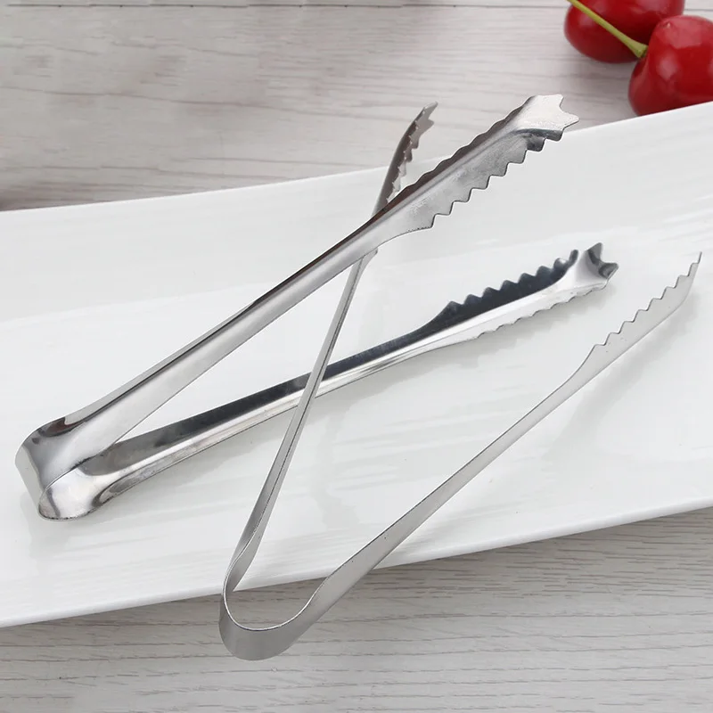 1 шт. щипцы для барбекю Нескользящая ручка из нержавеющей стали жареные салата