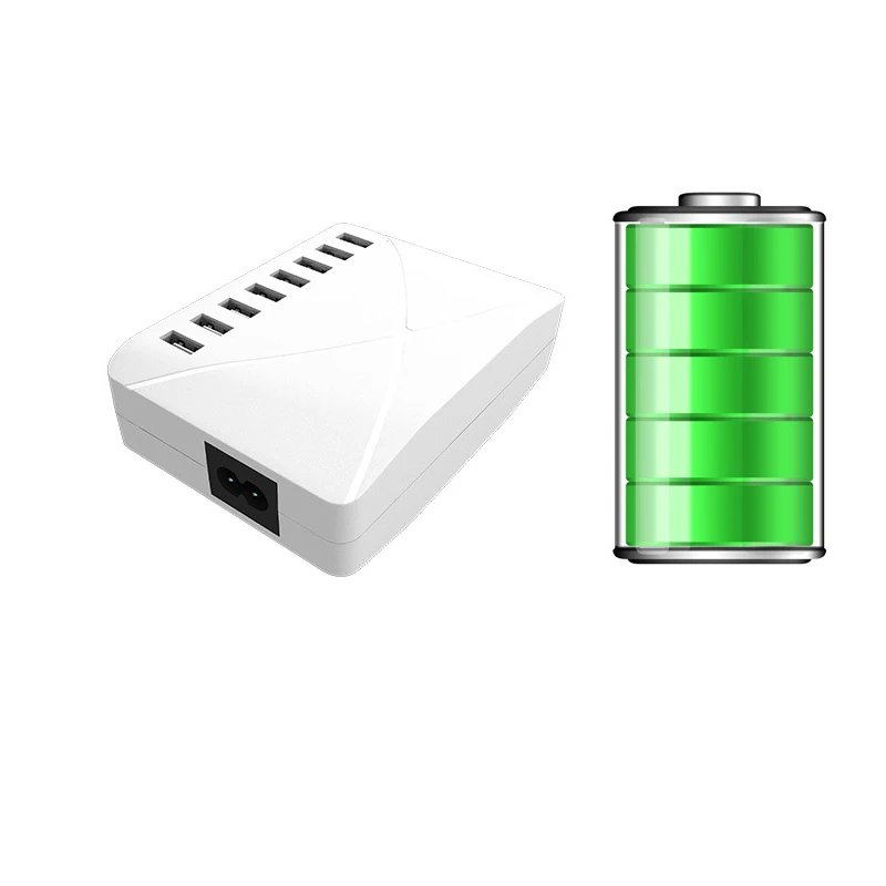 USB зарядное устройство адаптер питания смартфоны планшеты полоса 8 портов