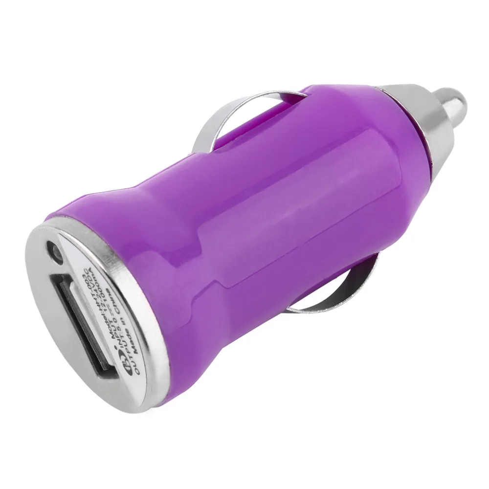 2016 новинка 5в 1000ма DC12 24V 1 порт портативный USB автомобильный адаптер питания