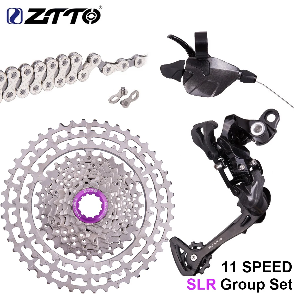 ZTTO 1*11 Скорость MTB Shifter горный велосипед 11 S задний переключатель передач велосипедный вешалка расширение 46T SLR кассеты и велосипедная цепь группа набор