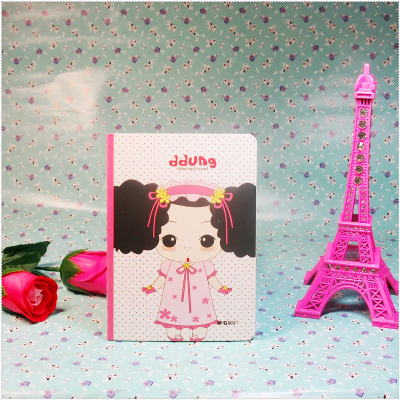 6 видов конструкций Корейский мультфильм мягкая копия блокнот/дневник/блокнот