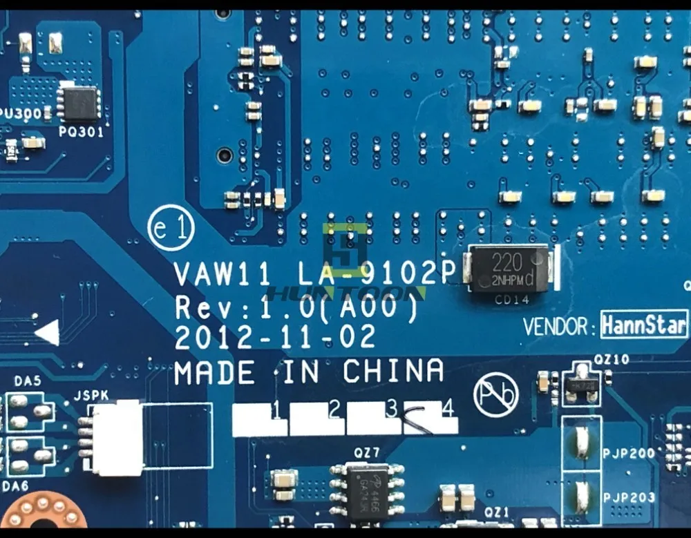 Оптовая продажа VAW11 LA 9102P для Dell Inspiron 3721 5721 материнская плата ноутбука CN 06006J 6006J SRX0XF