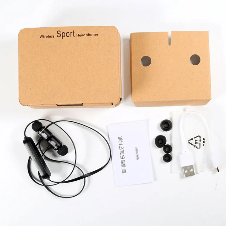 Bluetooth наушники для телефона Спортивные Беспроводные с микрофоном стерео Auriculares