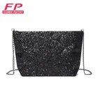 Новая Геометрическая лазерная сумка, женские сумки на цепочке, сумка-тоут, Светящиеся женские сумки на плечо, простая складная сумка-мессенджер, Bolso