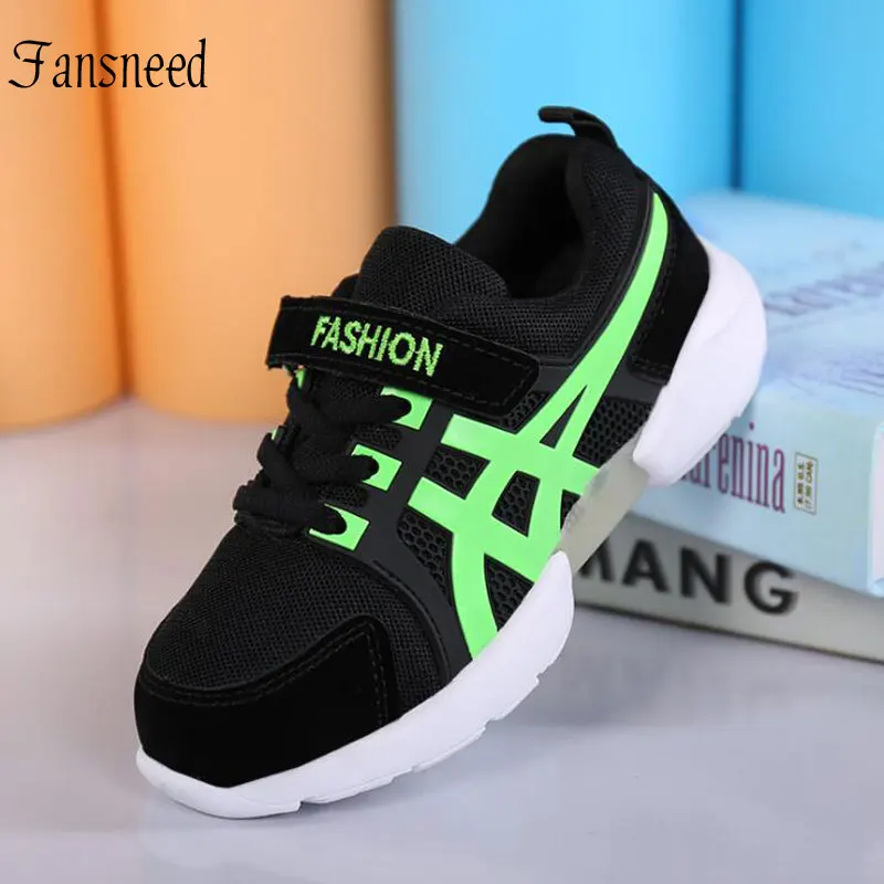 2019 new children sports shoes boys breathable mesh sneakers girls toddler comfortable MD soft sole | Детская одежда и обувь