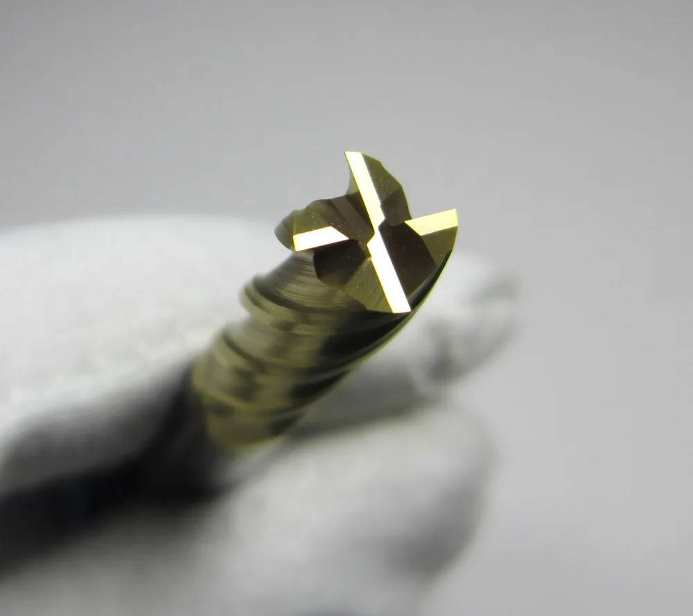 

8MM HRC58 L=100mm 4 flutes extra long shank Lengthen flat tungsten carbide end mills milling cutter CNC machine metalworking