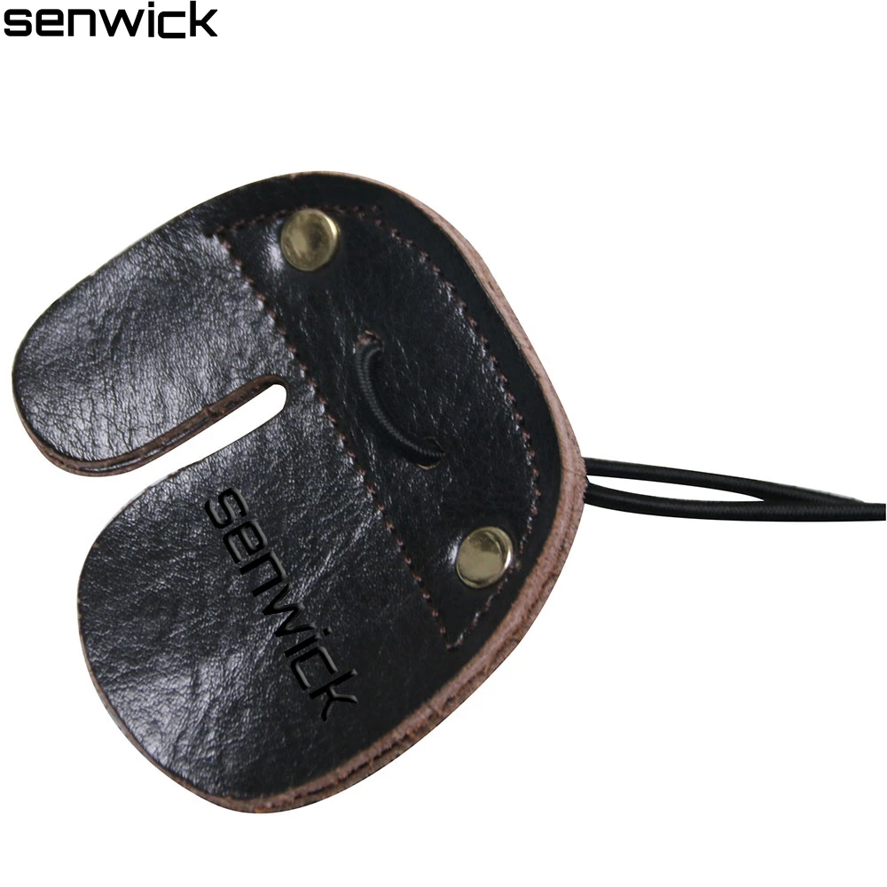 2017 Новый Натуральная Кожа Двойной Слой Кожи Коровы Стрельба Из Лука Пальцев