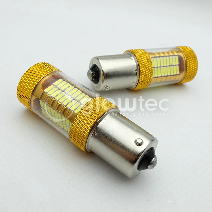 1 шт. BA15S 81 SMD светодиодный 1156 1157 ные лампы-81SMD передсветильник фара