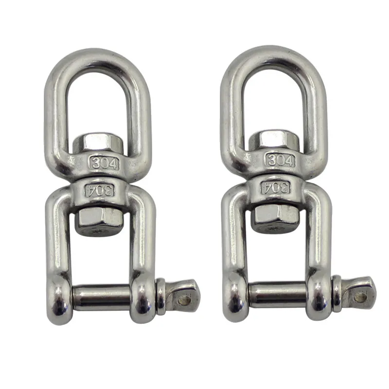 

Heavy Duty Stainless Eye and Jaw Swivel marine SS304 12mm 16mm Eye-Jaw Type Swivel Anchor Chain Connector for boat or household