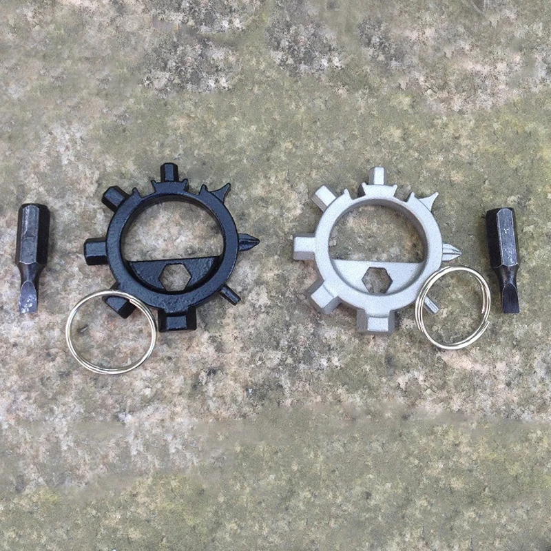 12 особенности многоцелевой отвертка черный белый вариант открытый портативный