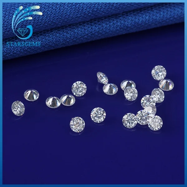 Малый размер цвет GH 50 ⑤ упак. 1 3 мм круглая форма моисаниты Свободный Камень для