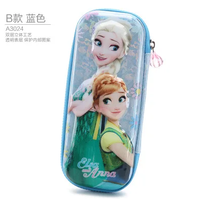 Классические чехлы карандаши для принцесс из мультфильма Холодное сердце с 3D