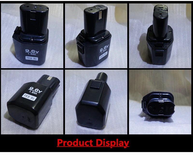 

High Quality 9.6V Electric Drill Batteries 14.4V / 18V/12v/ 7.2V 1.5AH NI-CD Rechargeable and FREE one Drill